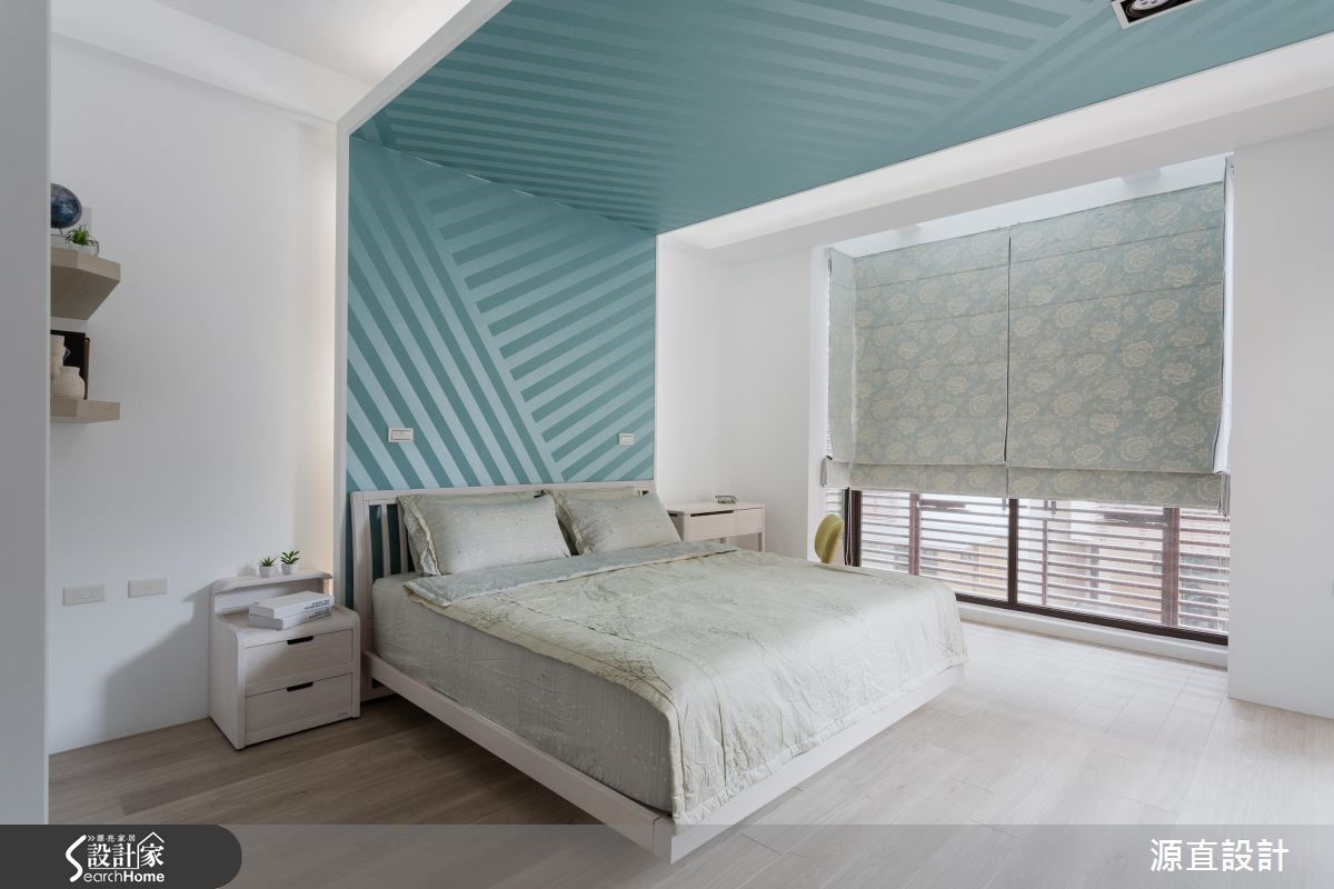 清新、明亮的 100 坪北歐風別墅，除了透過豐富的色彩